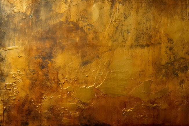 Fotomural o papel pintado texturas pared antigua dorada decoración